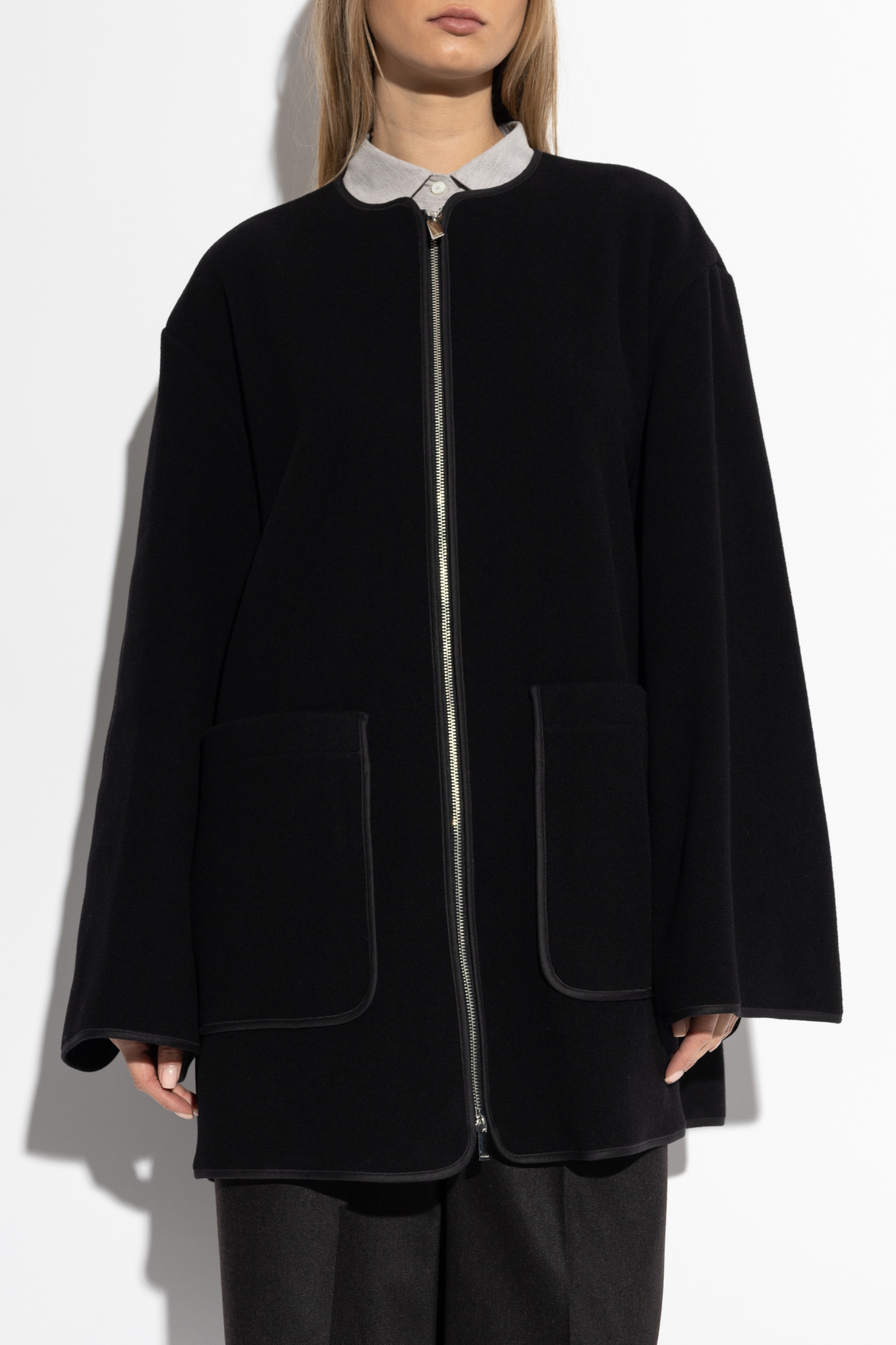 Black Wool jacket TOTEME - Vitkac France